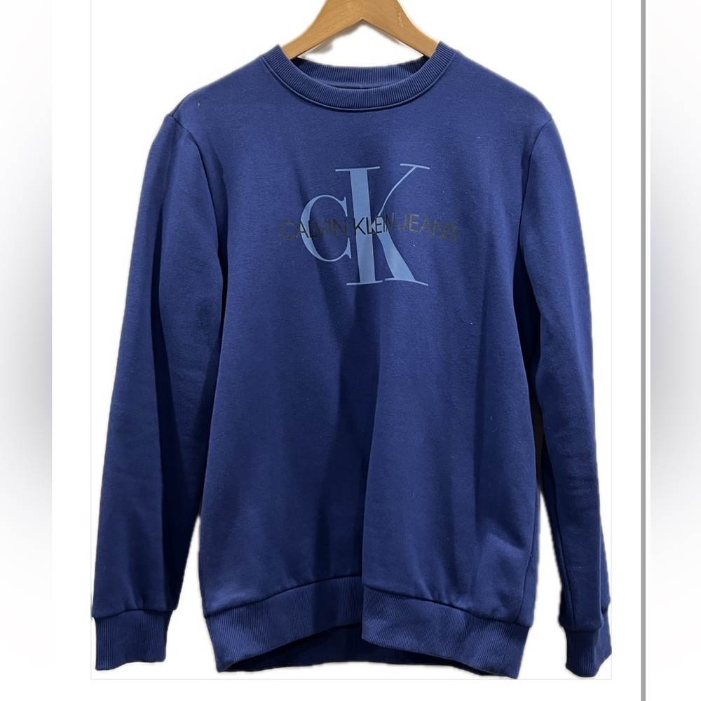 Calvin Klein Men's Blue Sweater